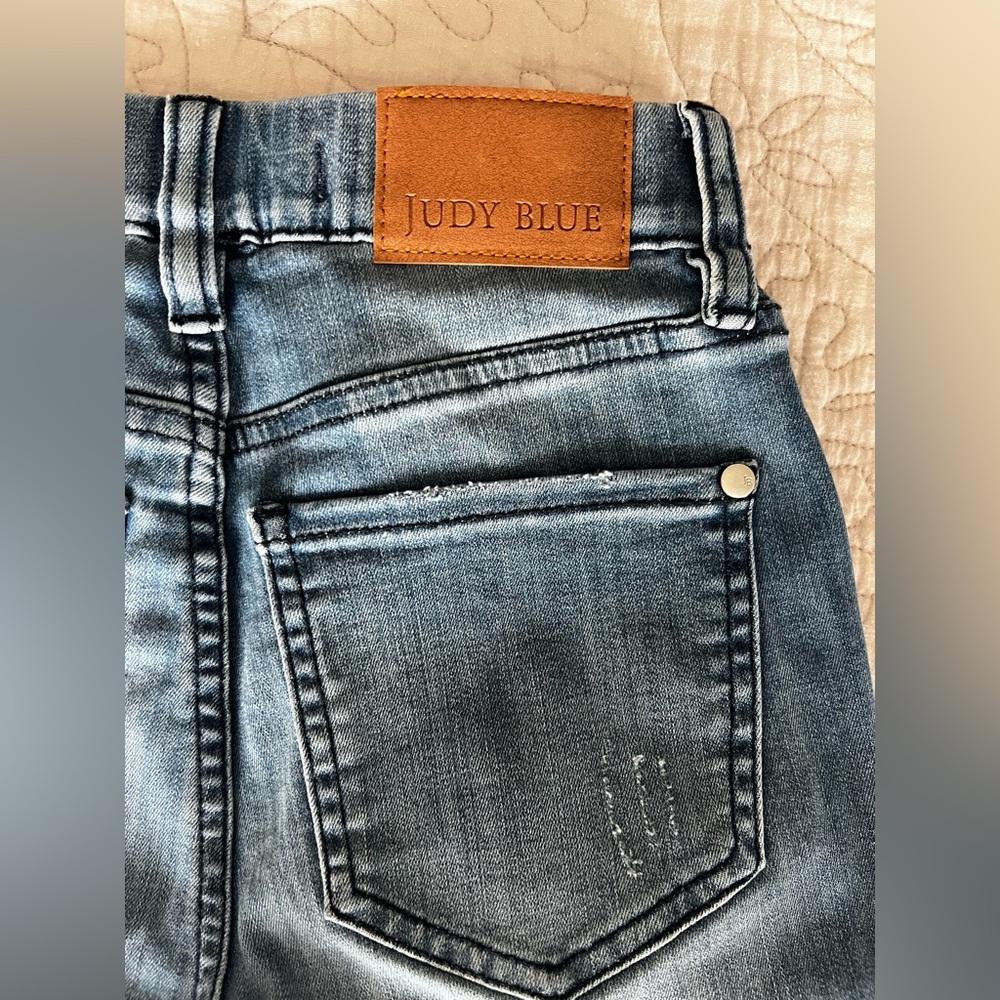 Judy Blue High Waist Skinny Women's 0/24 Medium Wash Pull On Jeans NWT